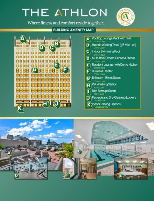 2Br Unit In The Heart Of Dt On Playhouse Square, With Pool And Gym Access-1106 Leilighet Cleveland Eksteriør bilde